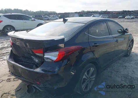 2015 Hyundai Elantra Sport z USA, uszkodzony, nr VIN KMHDH4AH2FU382812